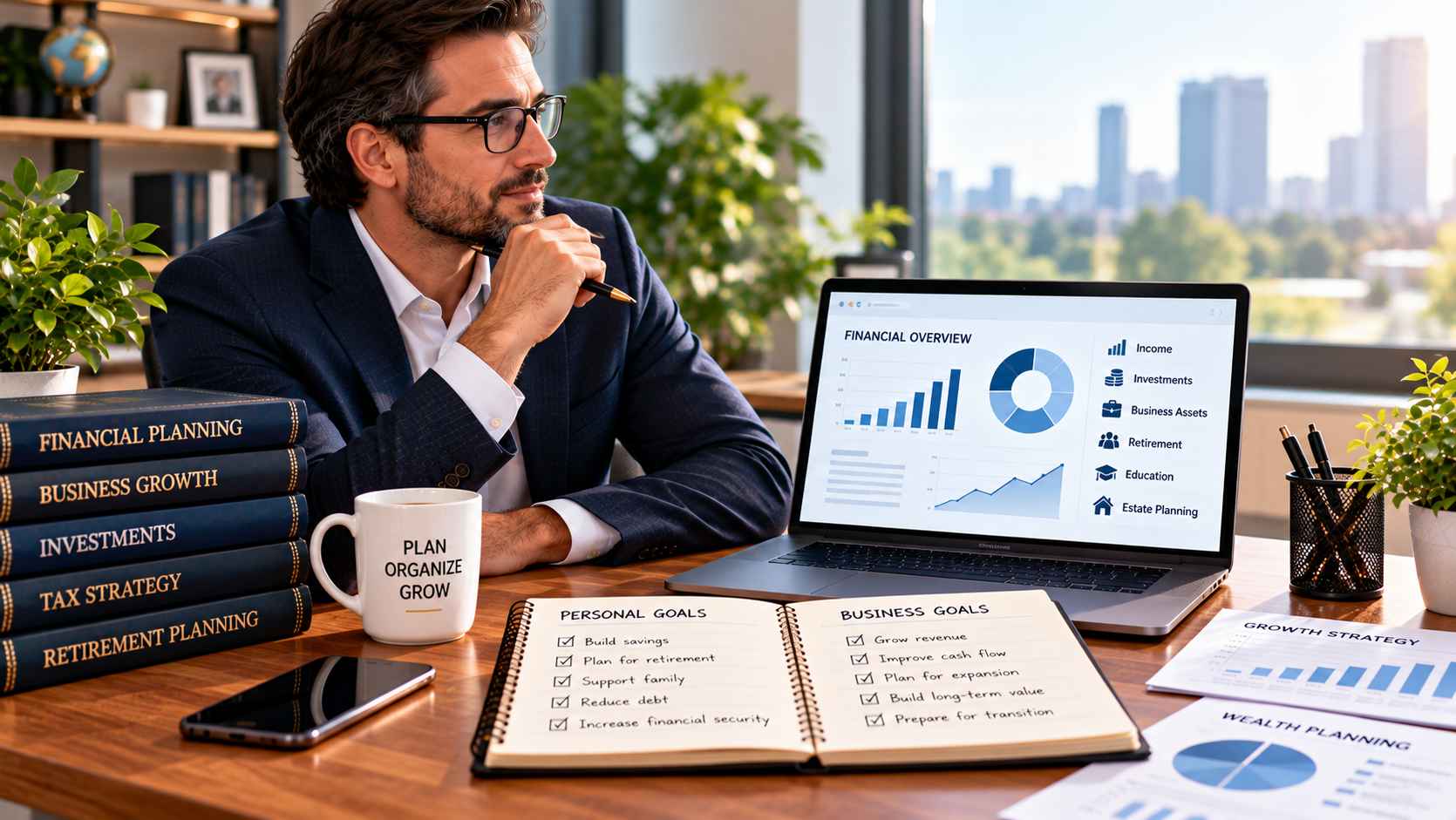How Financial Organization and Business Growth Can Make Professional Planning More Important